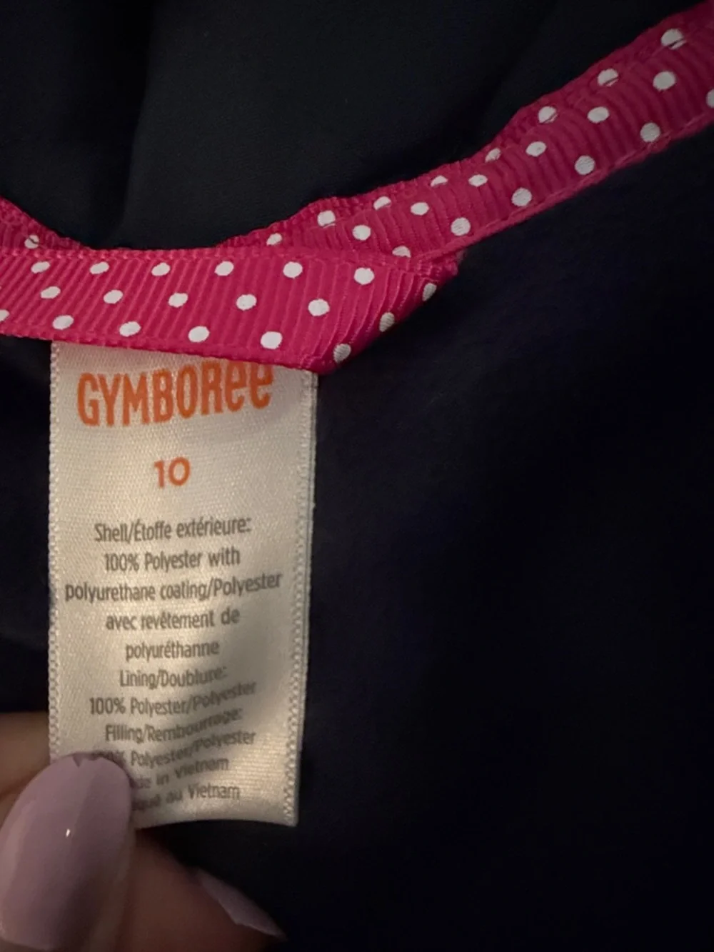 Gymboree quilted puffer